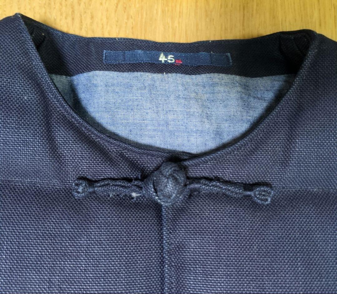 45rpm ダウンベスト インディゴ　レディース