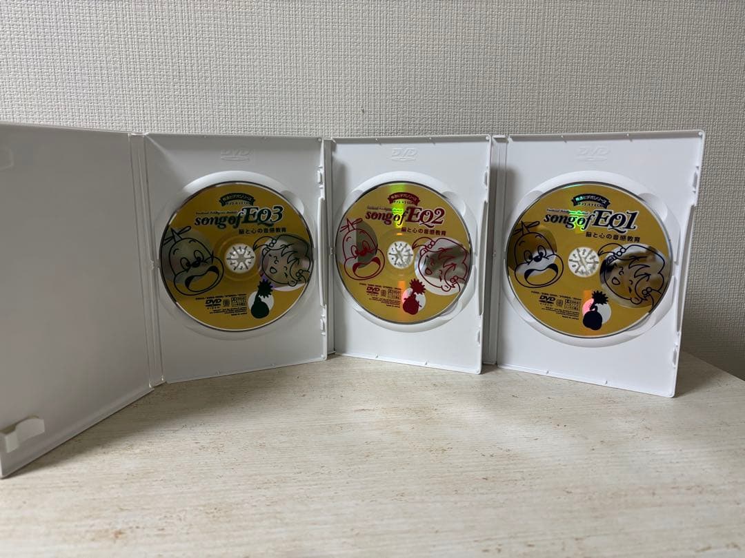 あいloveキスゴン　フラッシュえいご・えいごフォニックス DVDセット　9枚