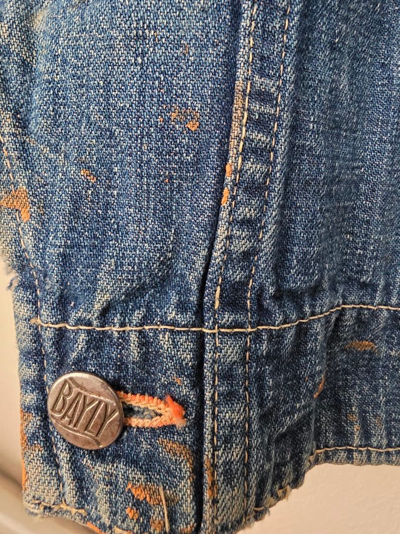 50s BAYLY デニムジャケット 2ndタイプ　made in usa