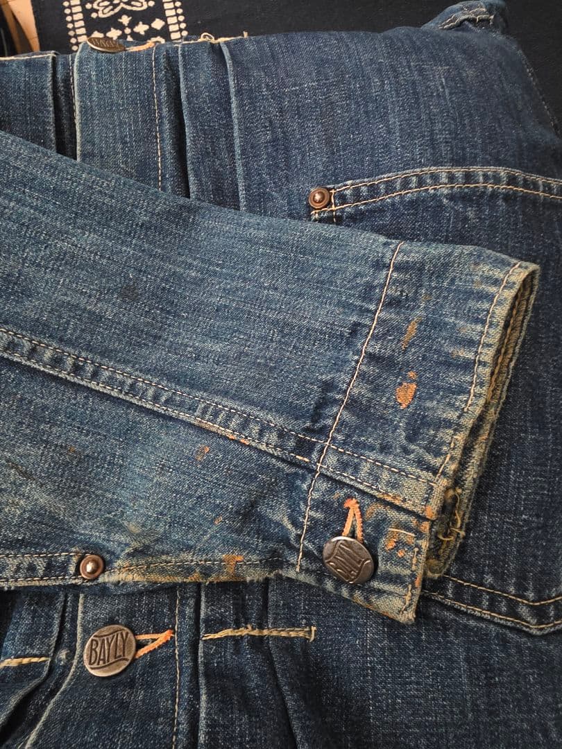50s BAYLY デニムジャケット 2ndタイプ　made in usa
