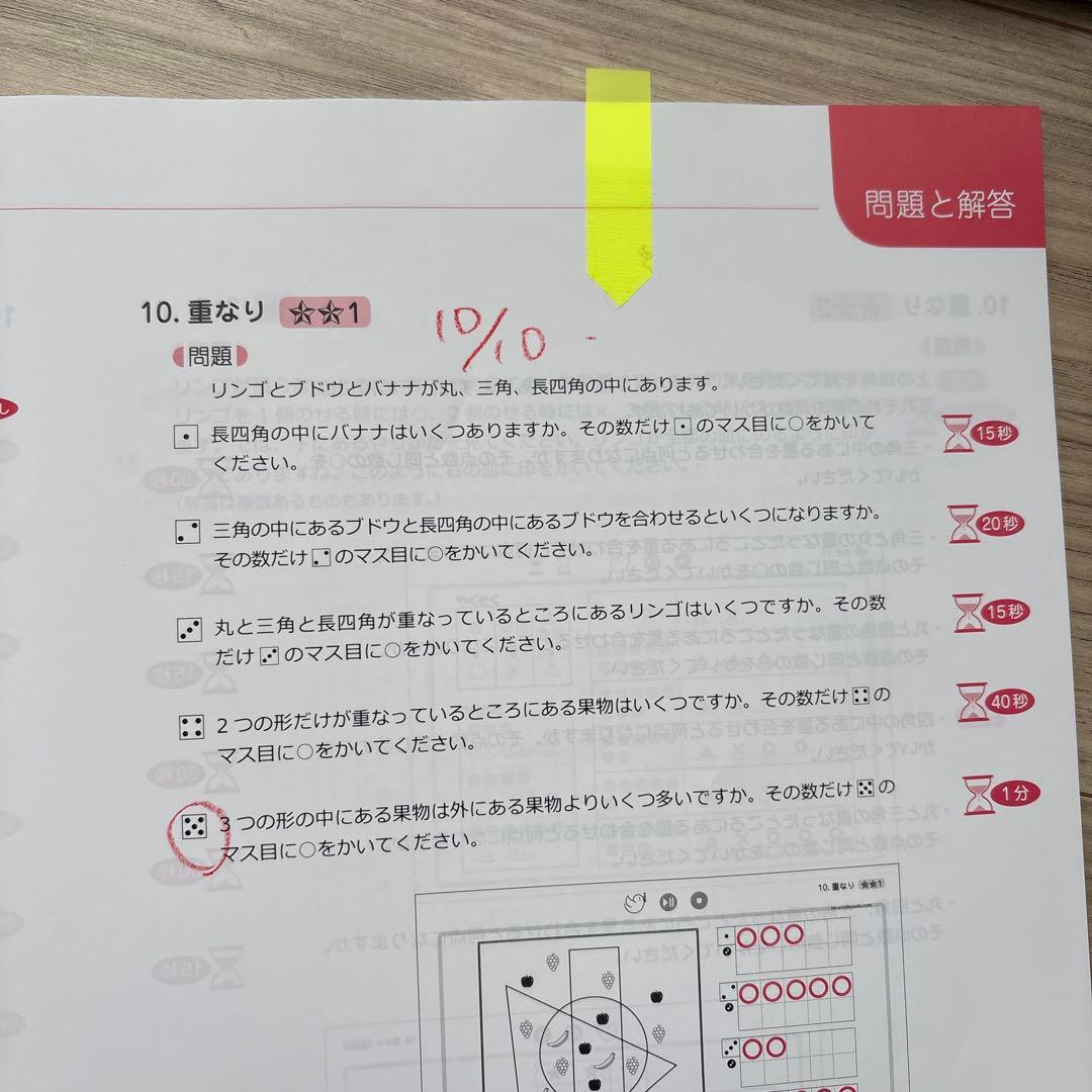 【小学校受験】ジャック ハイレベル領域別問題集5冊＋有名小特訓ワークA.C計7冊
