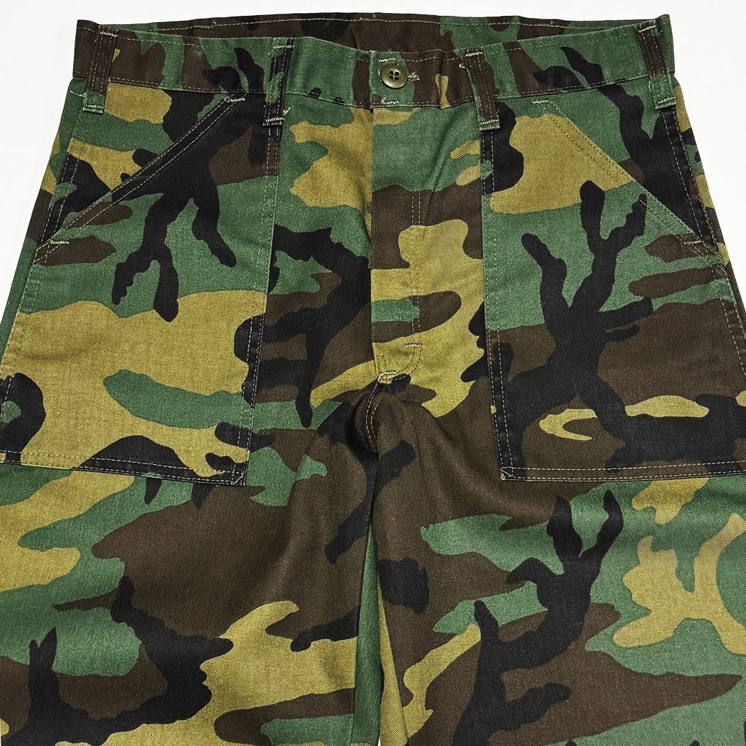 ■GUNG HO/ガンホー ウッドランドカモフラージュベイカーパンツW32美品■