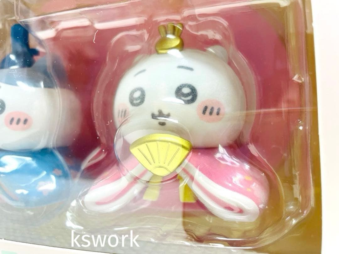 ちいかわ　ちいかわ&ハチワレ　ミニ雛人形