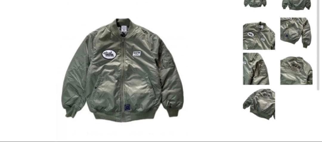 m&m custom performance ma-1 キムタク着同型モデル