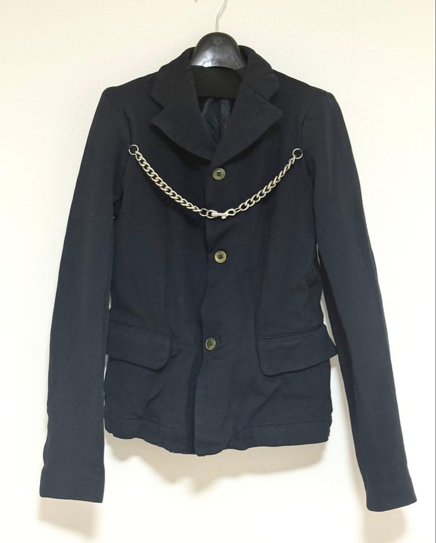 ねねね コムデギャルソンコムデギャルソン チェーン付テーラードジャケット