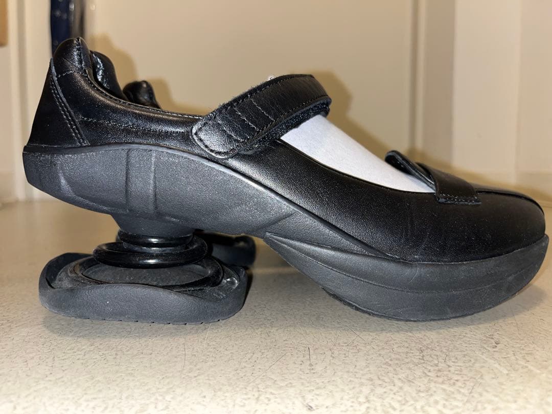 は*め様 【美品,付属品付き】Z-coiL シューズ 24.5cm ブラック