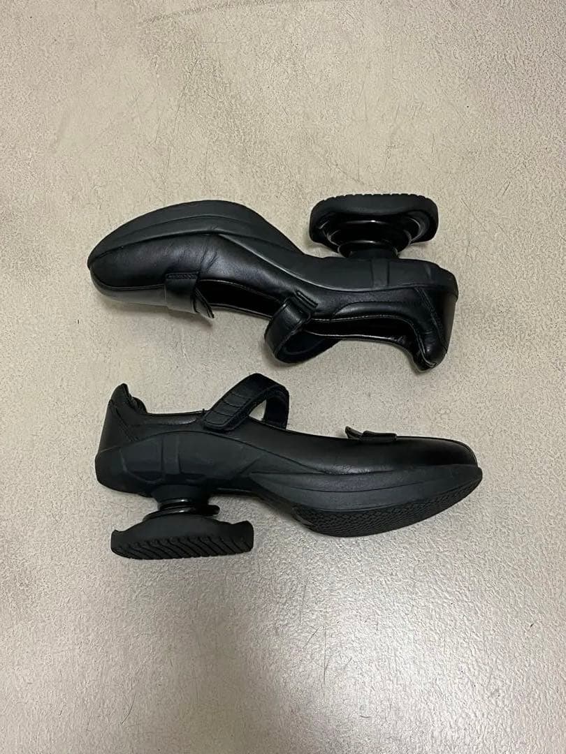 は*め様 【美品,付属品付き】Z-coiL シューズ 24.5cm ブラック
