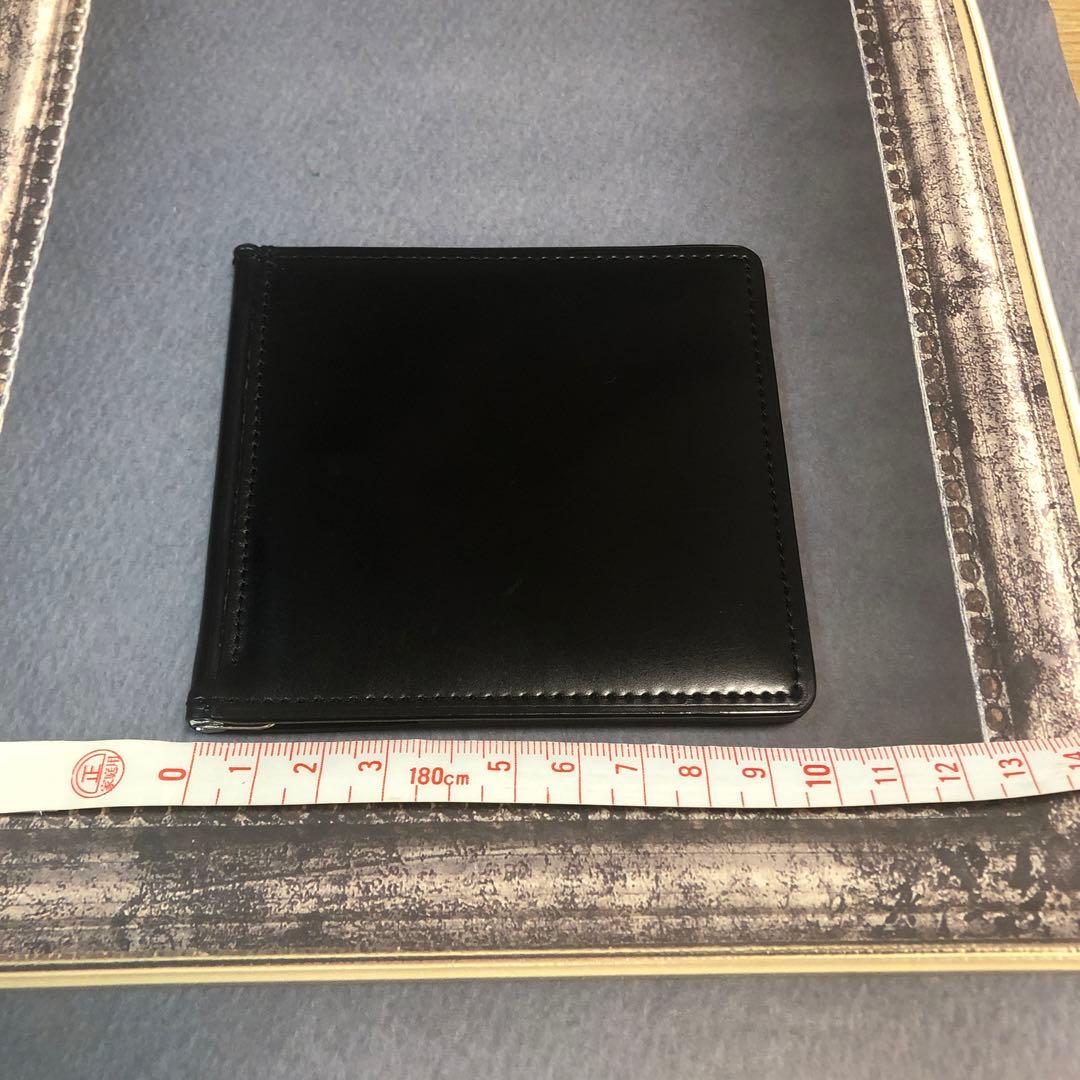 【本日限定値下美品箱付】CYPRIS 』オイルシェルコードパンマネークリップ 黒