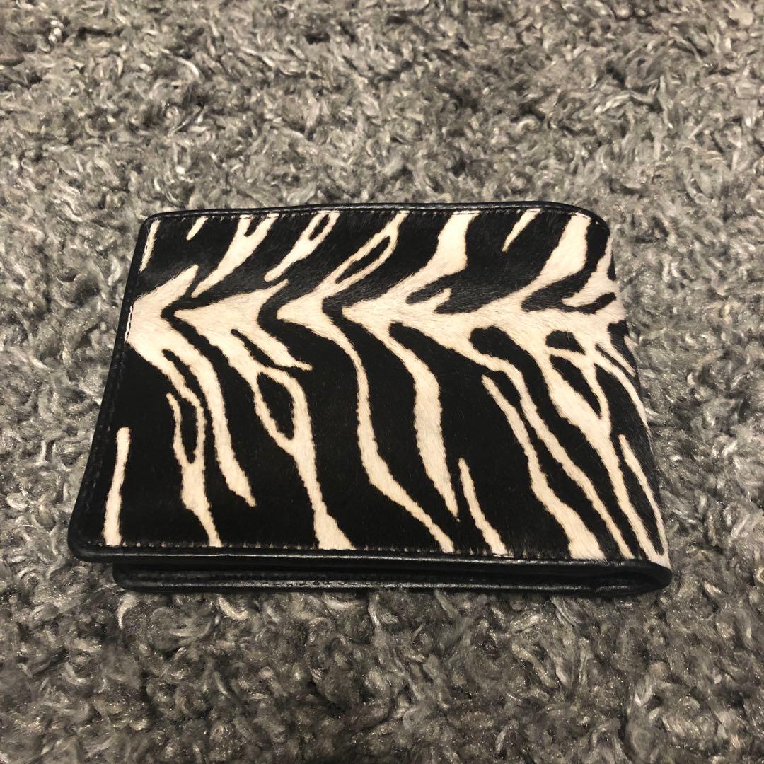 RAF SIMONS ラフシモンズ　財布　二つ折り　ゼブラ