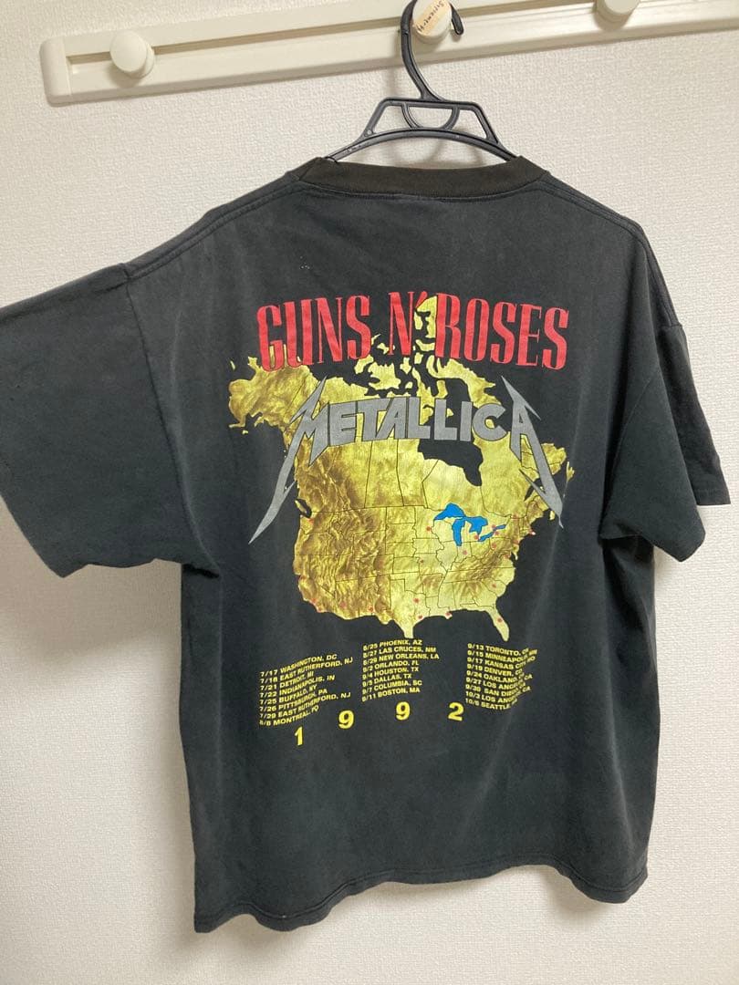雰囲気◎llica Guns N' Roses 1992 Tシャツ　XL