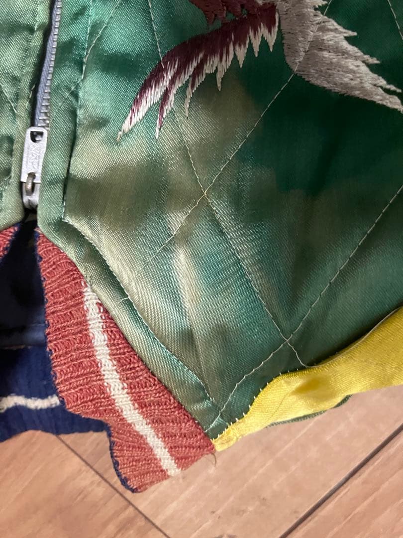 スカジャン 50s kids スーベニア　ジャケット　鷹　両a面　虎