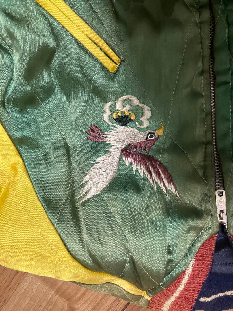 スカジャン 50s kids スーベニア　ジャケット　鷹　両a面　虎