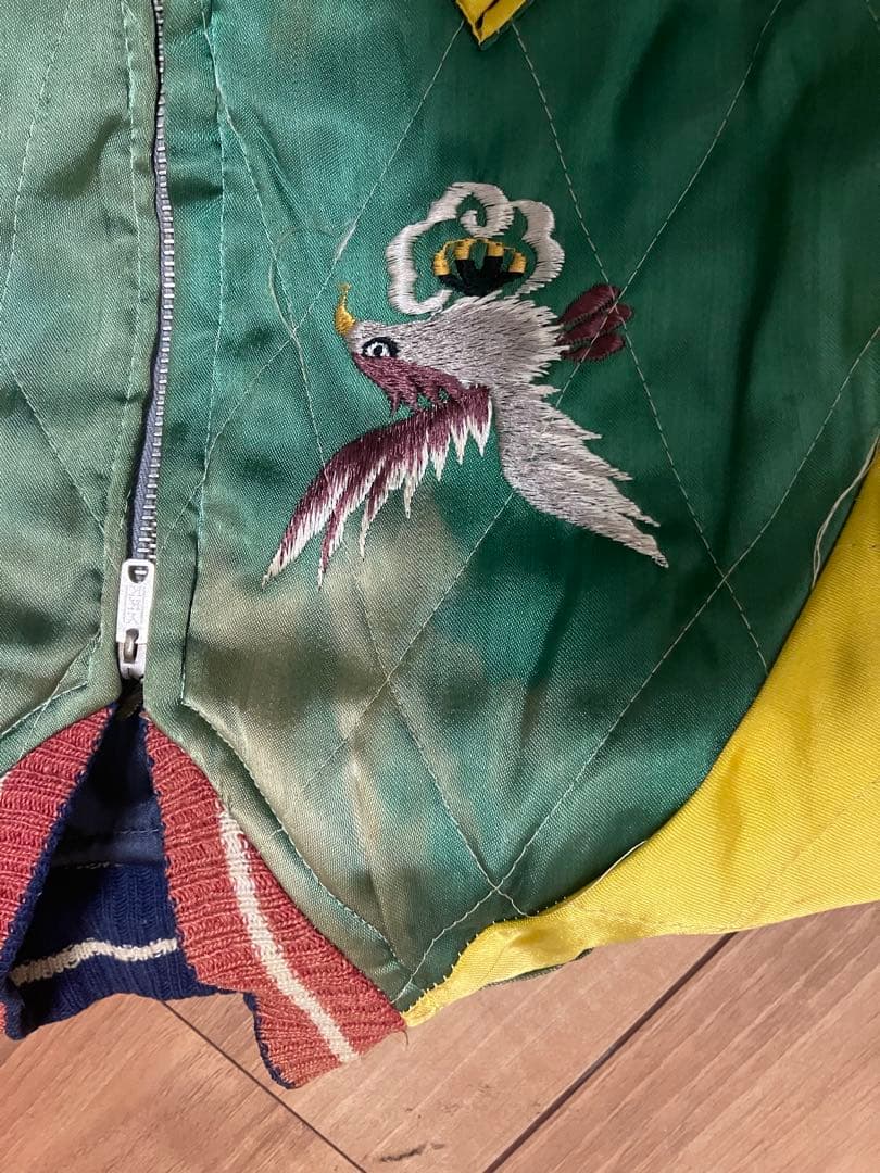 スカジャン 50s kids スーベニア　ジャケット　鷹　両a面　虎