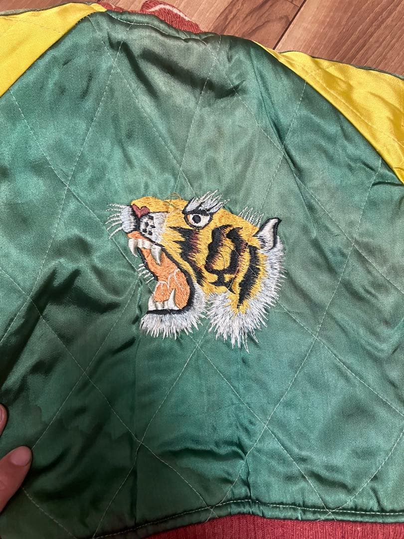 スカジャン 50s kids スーベニア　ジャケット　鷹　両a面　虎