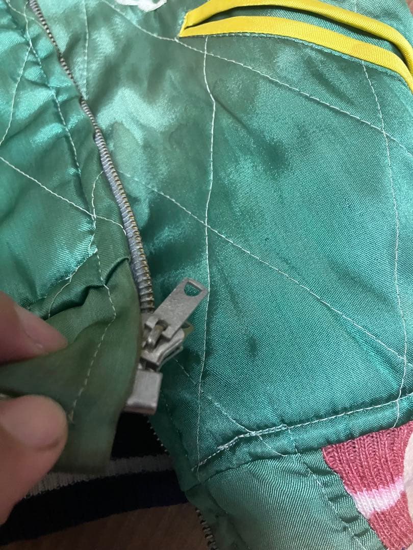 スカジャン 50s kids スーベニア　ジャケット　鷹　両a面　虎