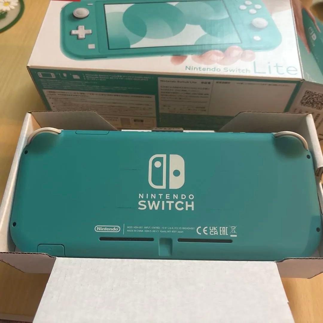 Nintendo Switch Lite ターコイズ microSD128GB