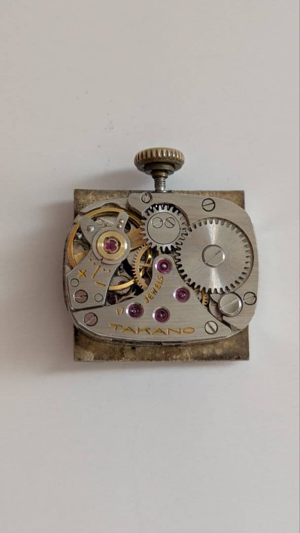 TAKANO タカノ Sabrina 18K 手巻き時計17 ジュエル