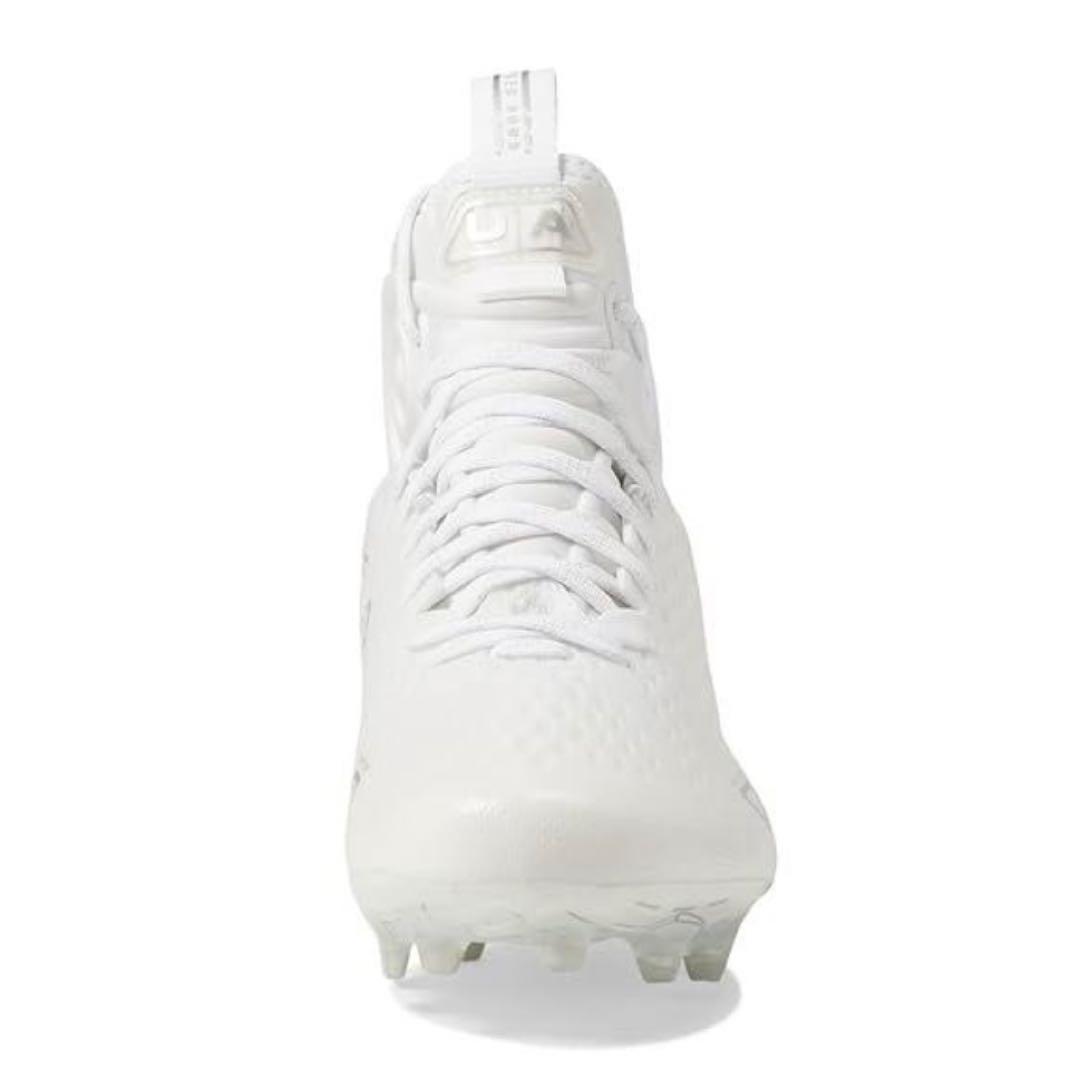 アンダーアーマー 30 スポットライト アメフト スパイク シューズ 白 靴 m