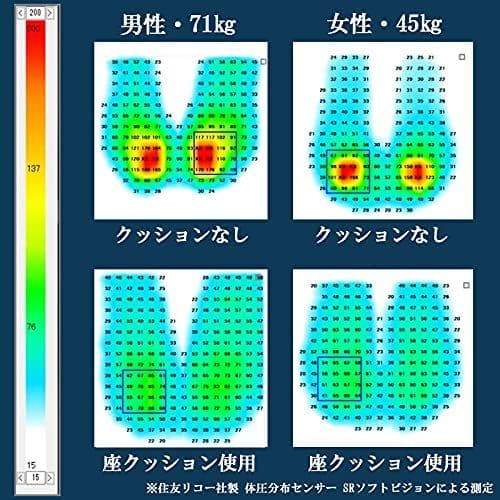 エア・ウィーブ 座クッション（背もたれ付）定価18,700円 8月初旬迄出品
