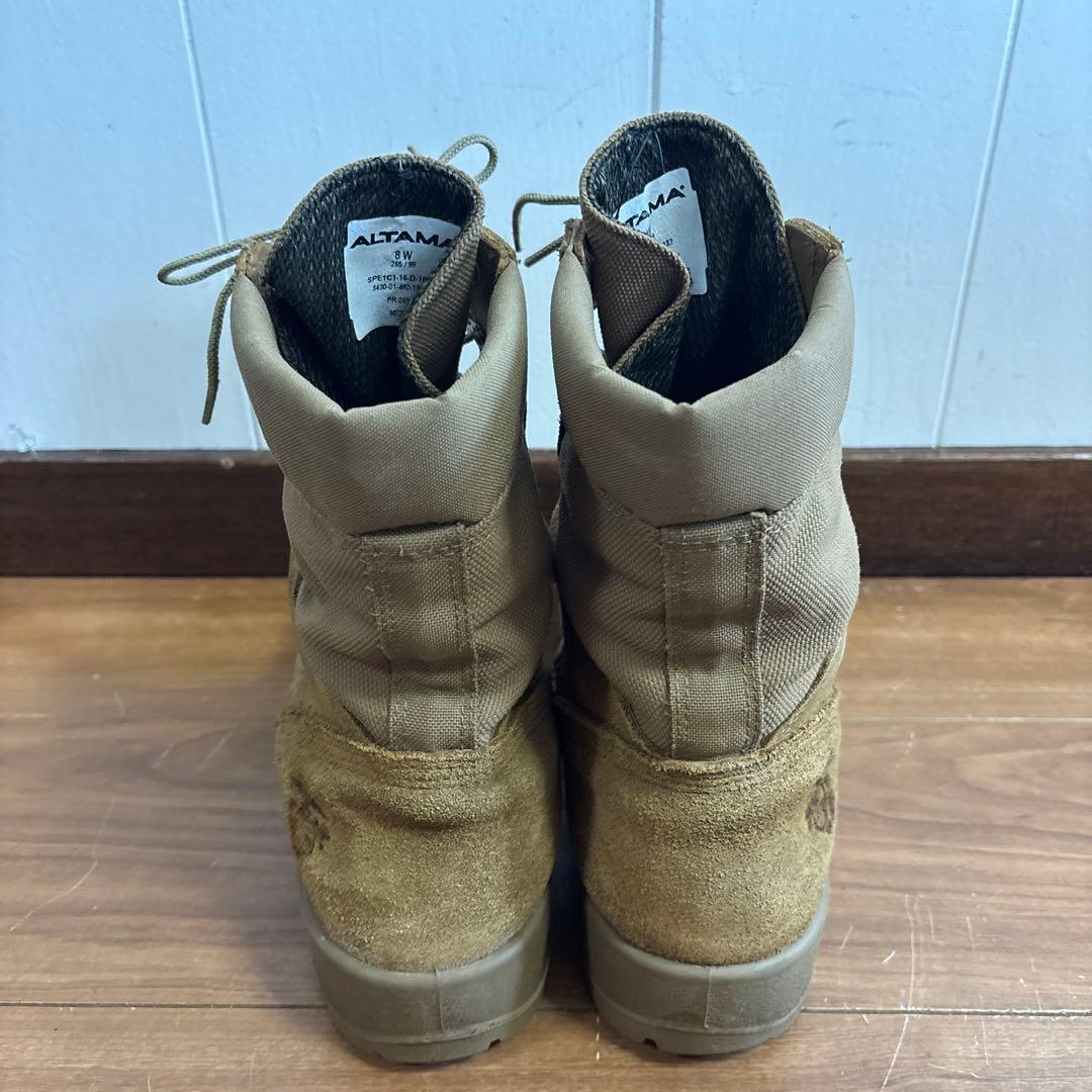 米軍　実物　ALTAMA GORE−TEX ブーツ US 8W 26cm ㊱