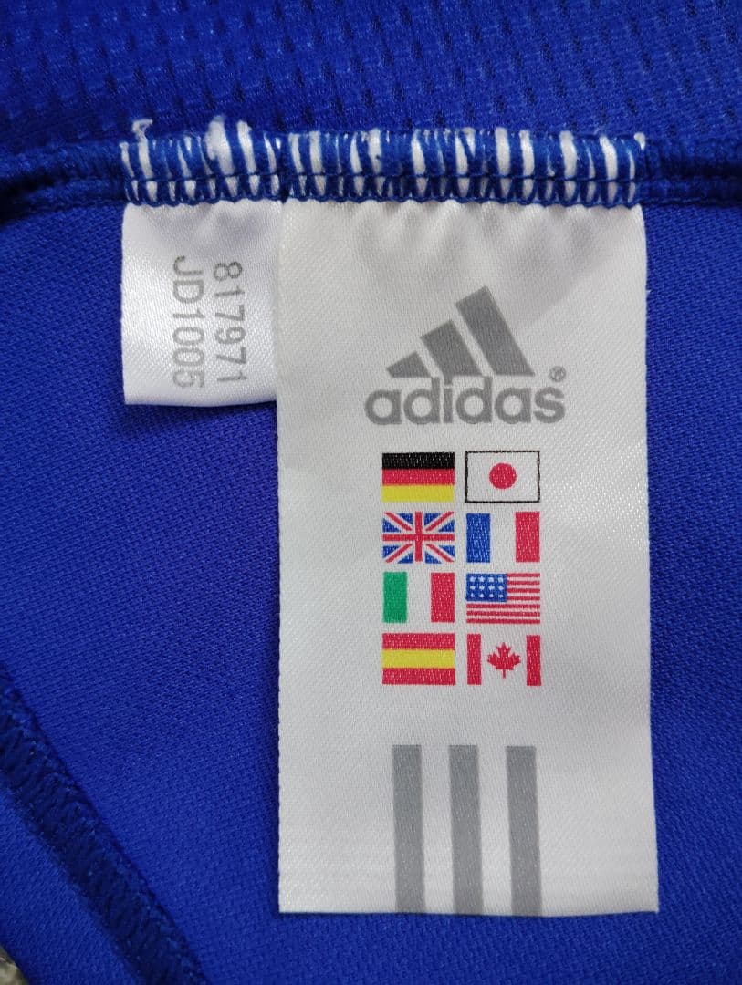 横浜F・マリノス adidas ユニフォーム L 大島秀夫監督サイン入り