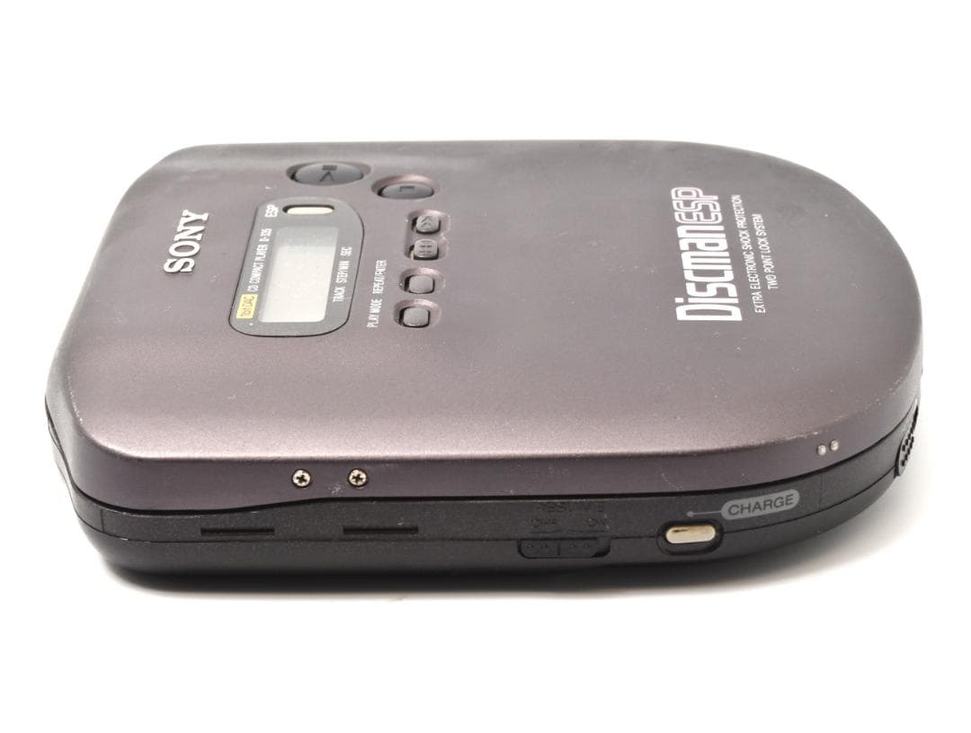 【動作品】SONY ディスクマン ESP ポータブルCDプレイヤー　D-335