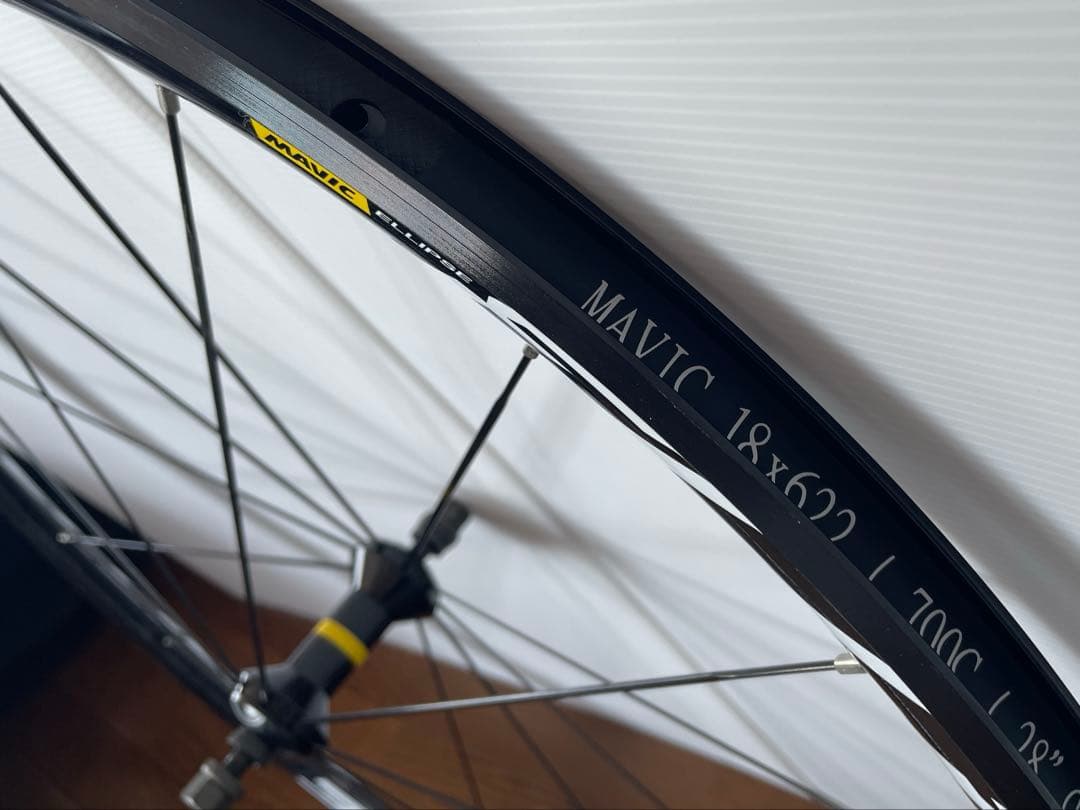Mavic製　ELLIPSE 700×25mmトラックホイールセット