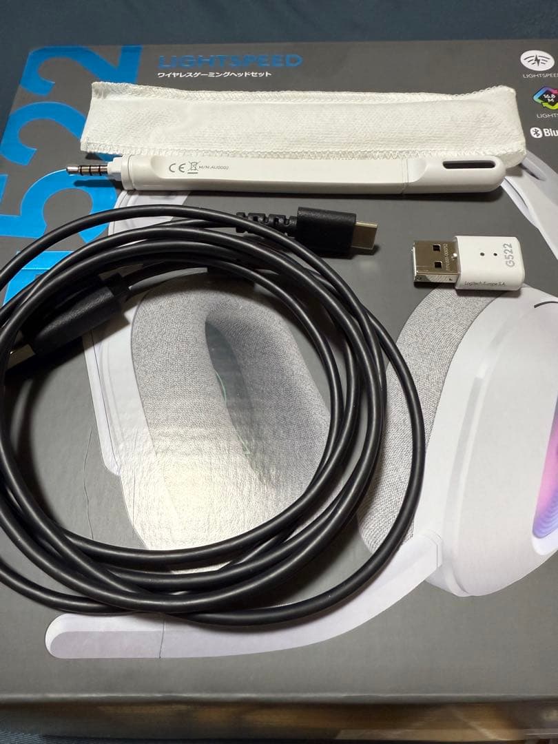 【ほぼ未使用】 Logicool G ワイヤレスゲーミングヘッドセット G522