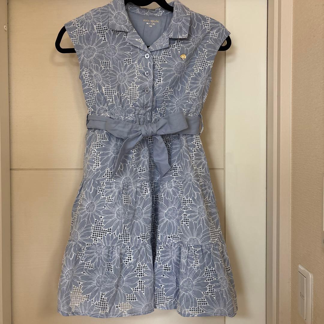 kate spade NEW YORK 140 ワンピース（水色）新品未使用