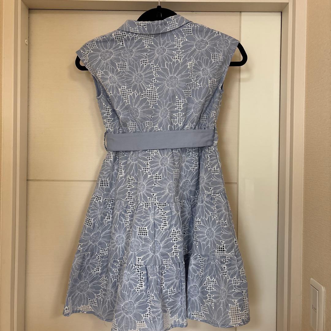 kate spade NEW YORK 140 ワンピース（水色）新品未使用