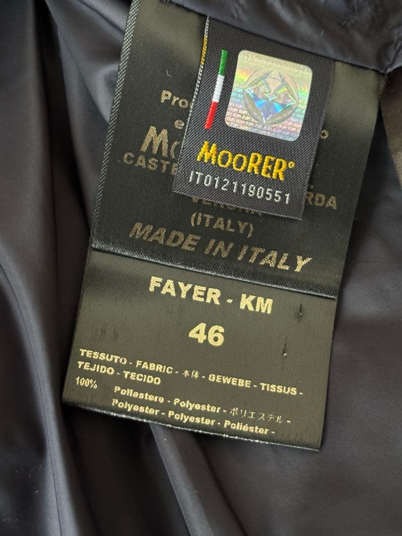 MOORER(ムーレー)FAYER-WK ／fire ダウンベスト