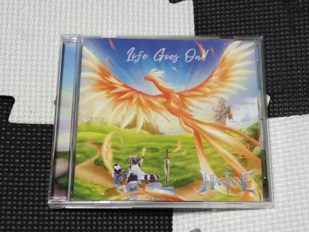 HAGANE 直筆サイン入り 『Life goes on』