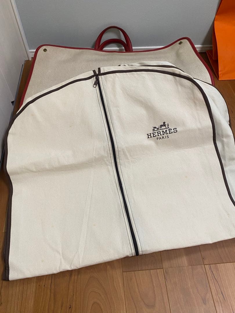 ※うーさん エルメス　HERMES ガーメントバッグ　ガーメントケース7点