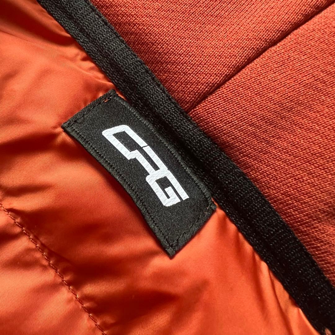 CPG GOLF シーピージー　中綿　ダウンジャケット　メンズ　ロゴ　M