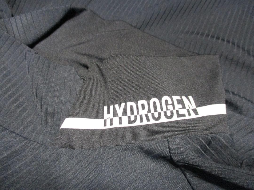 【ハイドロゲン★ウーマン】ゴルフ★リブロール・ネックシャツ★未使用★M