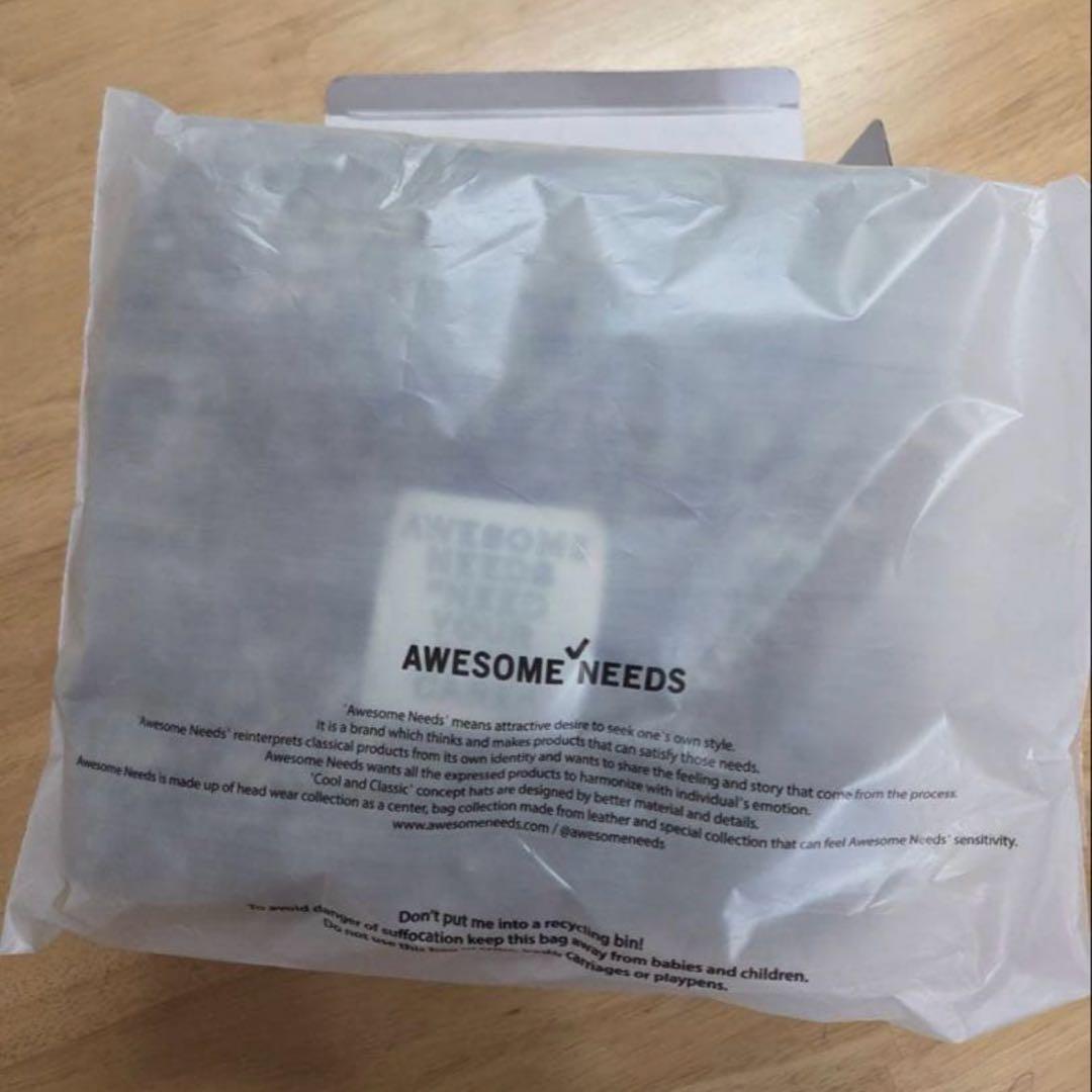 新品未使用‪☆ヨンジュン着用 ビーニー 猫耳 AWESOME NEEDS