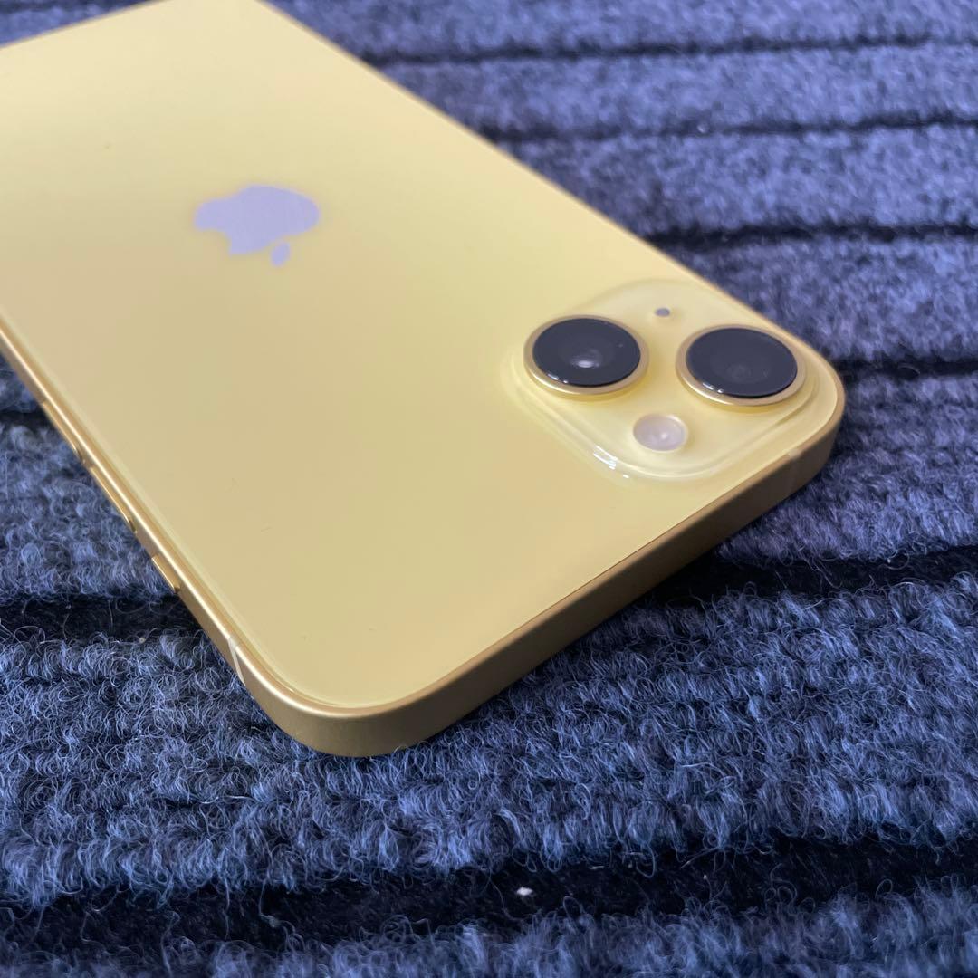 28 Apple iPhone14 Plus 128GB SIMフリー イエロー