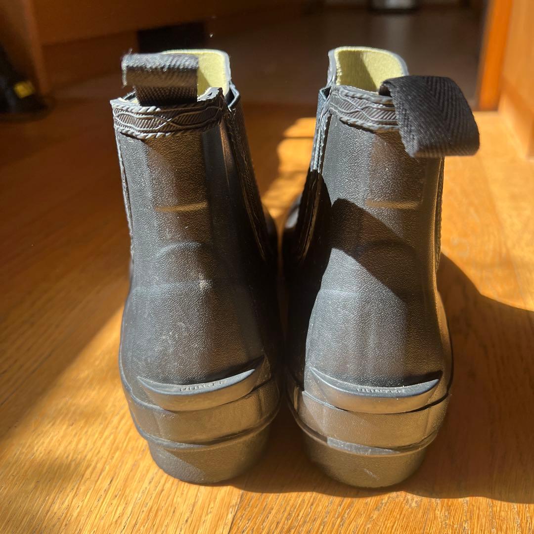 ハンター メンズレインブーツ ショートノリスフィールド チェルシーブーツUK9