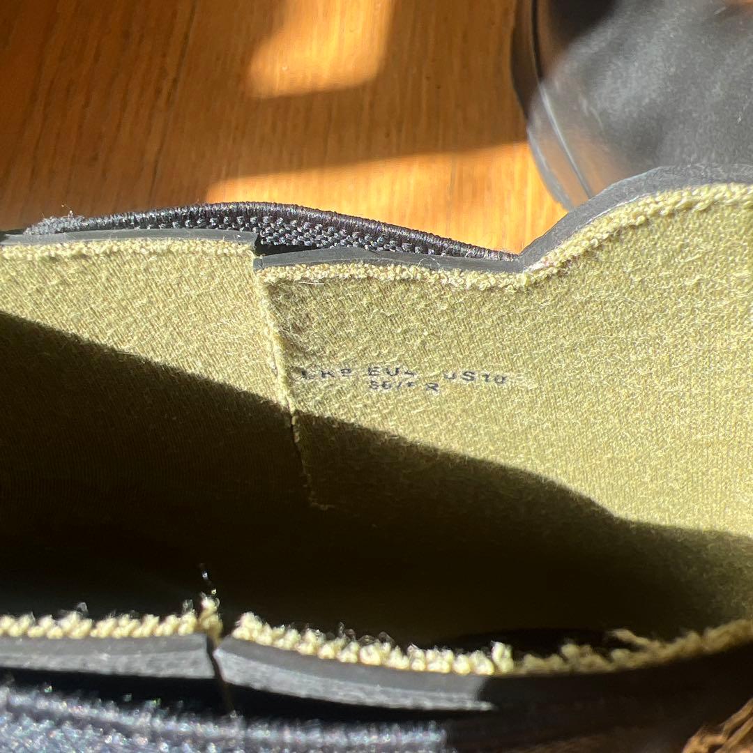 ハンター メンズレインブーツ ショートノリスフィールド チェルシーブーツUK9