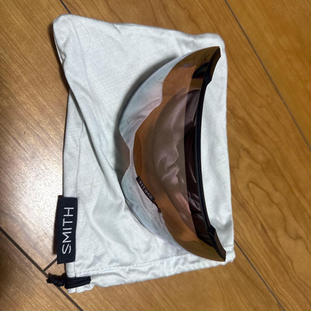 SMITH I/O MAG Black CHROMAPOPレンズ2枚収納袋付き