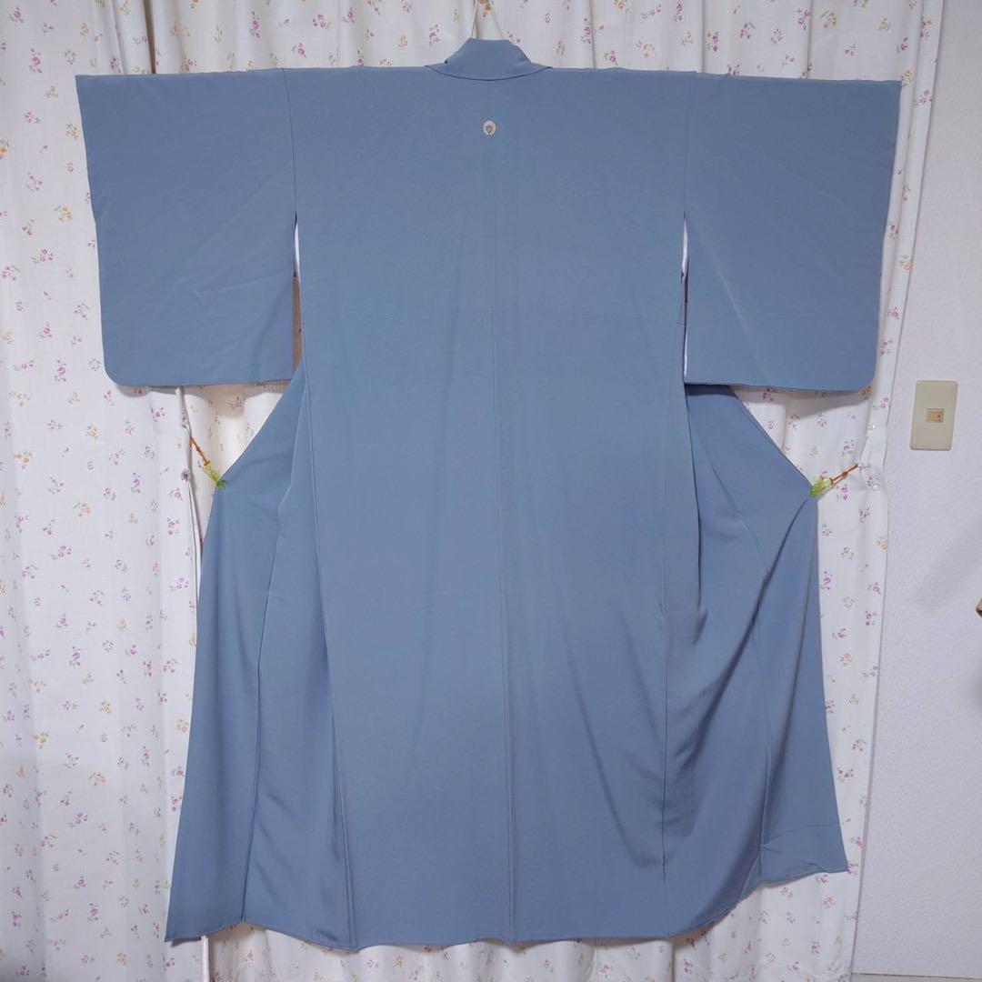 正絹　作家　紋付き　色無地　フルセット　フォーマル　フ7-11