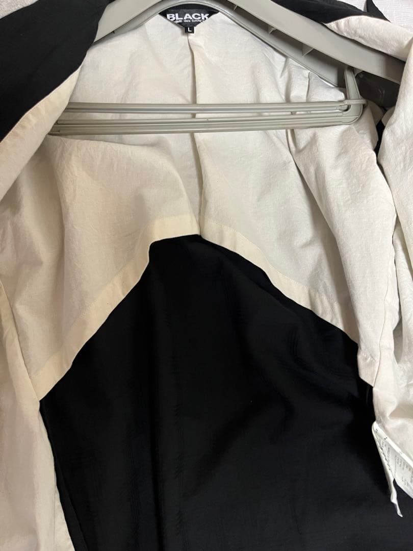 BLACKcomme des garçonsビッグシルエットジャケットL早い者勝