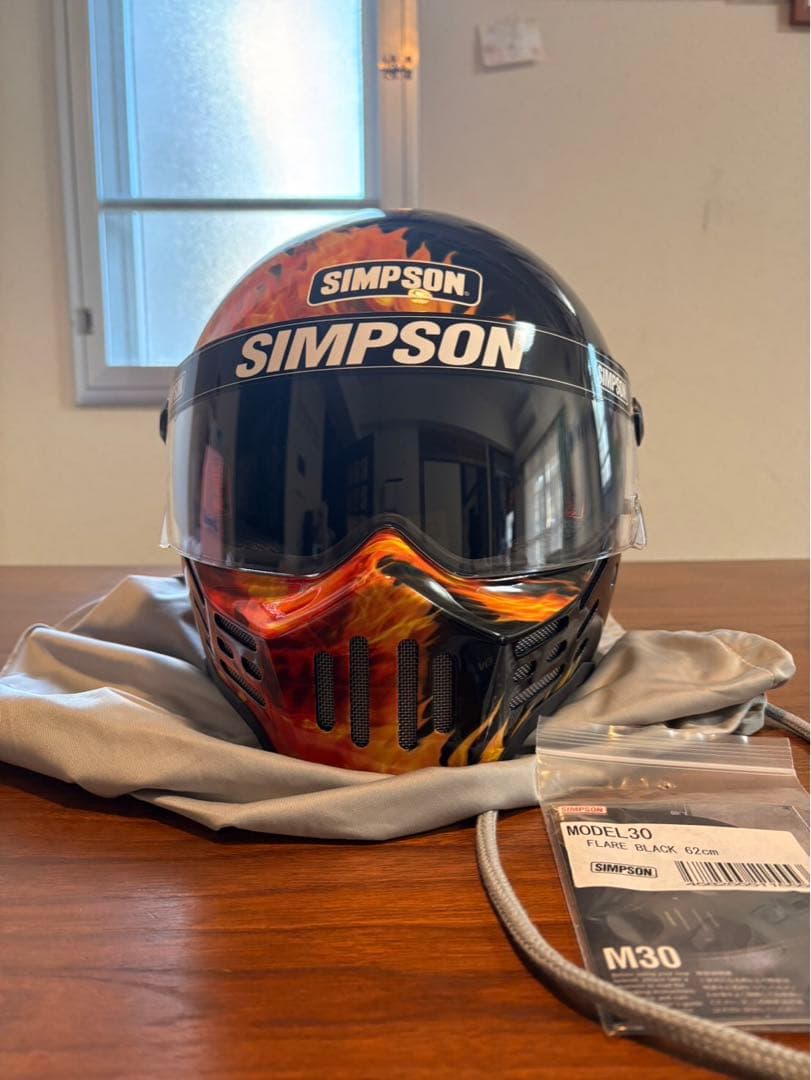 SIMSON M30 フレアブラック　サイズ62 ガラスコーティング済