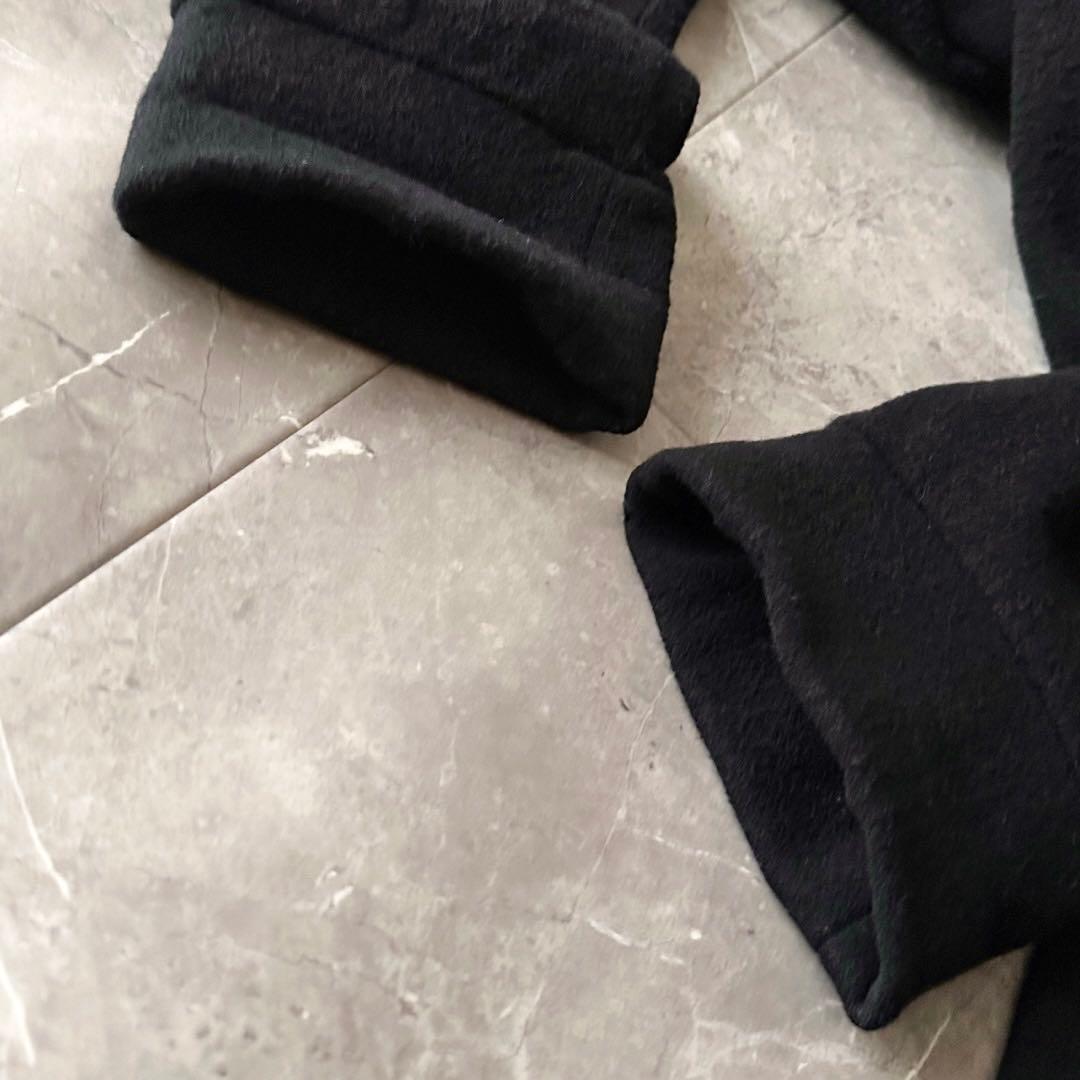 ATON メルトンフーディ ロープコート フーデット ガウン コート 山羊革