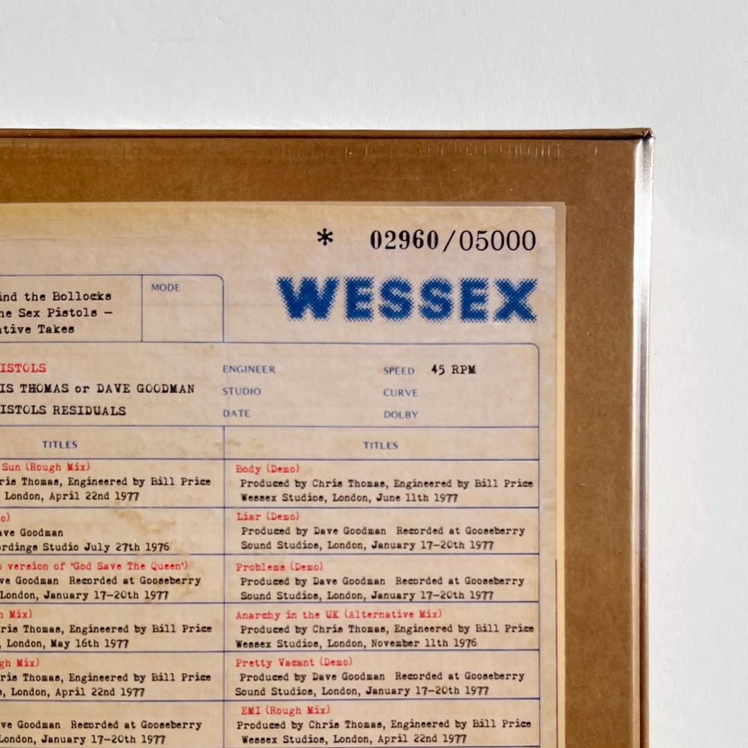 Sex Pistols　Never Mind The Bollocks　7枚組