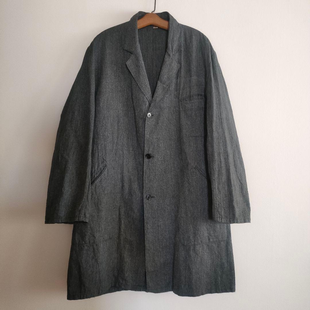 ジャケット・アウター 1950s french black chambray atelier coat