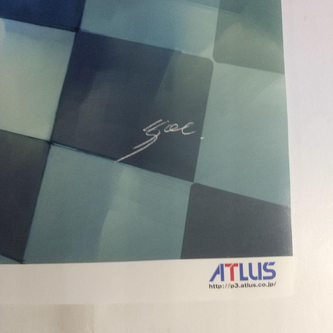 未使用 ペルソナ3 ポスター PS2 販促物 非売品 PERSONA3 アトラス