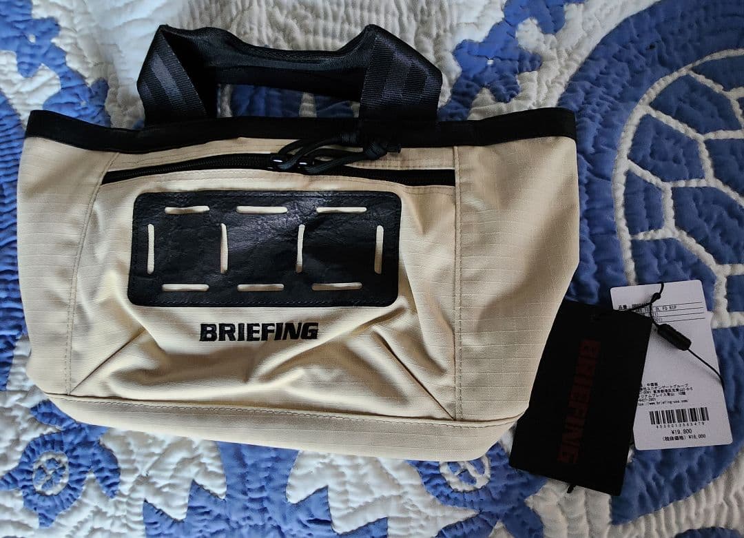 未使用　ブリーフィング　2025年モデル　カートトートバッグ　ライトベージュ