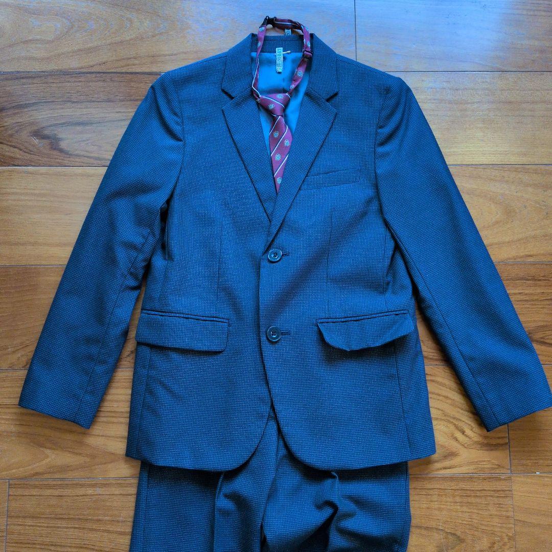 コムサイズム　小学校卒業式　男の子スーツ　150㌢