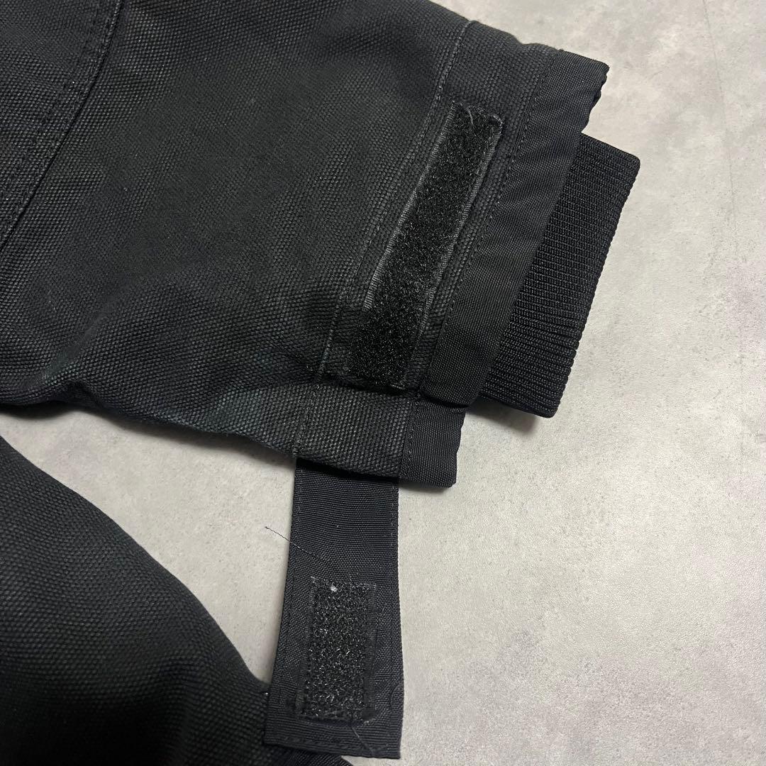 SUPER TUFF ダック生地ワークジャケット Lキルティング襟コーデュロイ